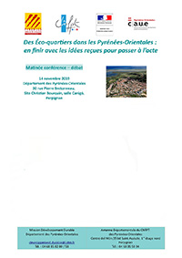 Une matinée conférence-débat sur les écoquartiers