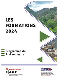 Le nouveau catalogue des formations du CAUE