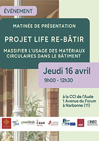 Projet LIFE RE-BÂTIR