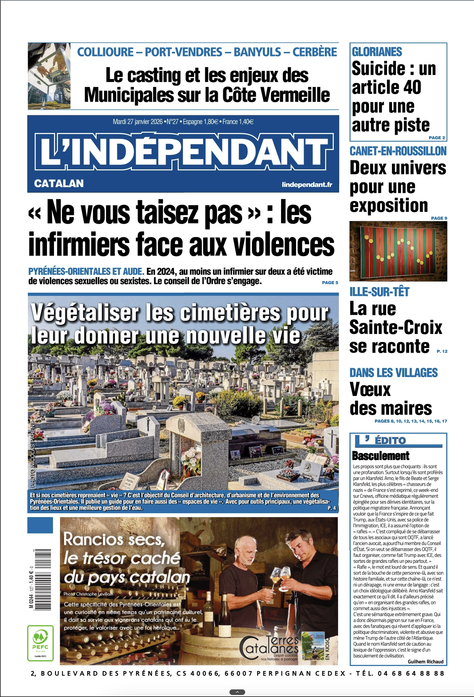 2026 01 27 Independant une Plaquette cimetieres copie
