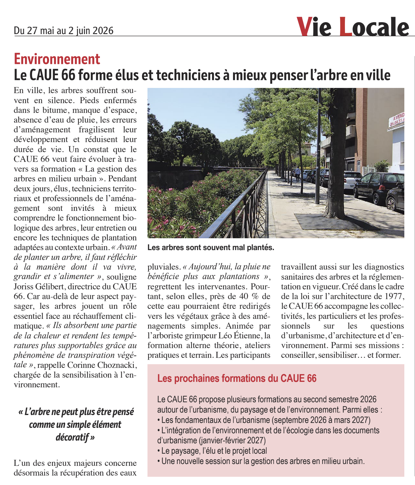 2026 05 27 SEMAINE ROUSSILLON Formation arbres
