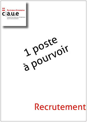 Le CAUE 66 recherche un stagiaire en communication