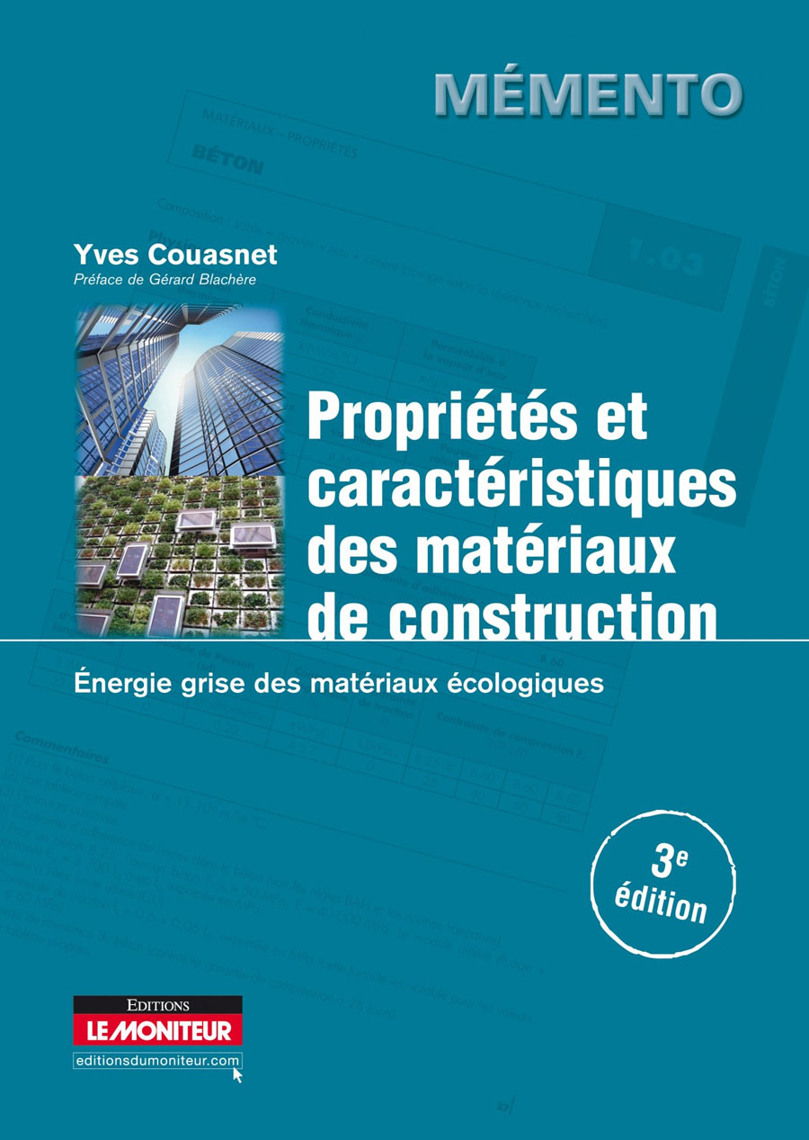 Proprietes et caracteristiques des materiaux de construction