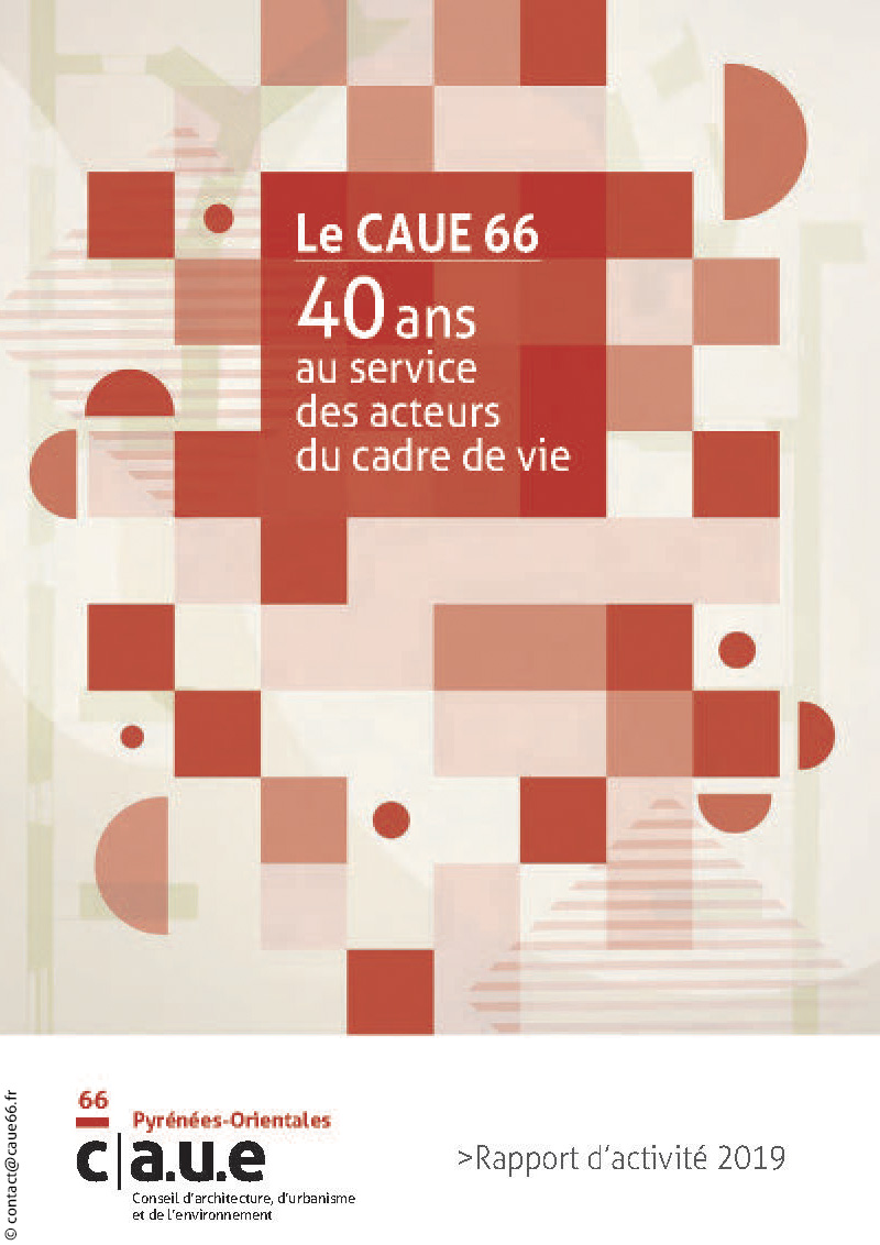 Rapport d'activités 2019 du CAUE 66 