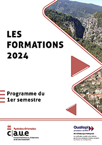 Le catalogue des formations 2024 du CAUE est arrivé !